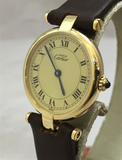 ebay cartier watches ladies|vintage cartier watches ebay.